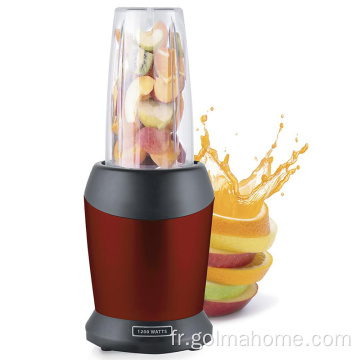 Mélangeur multifonctionnel 1200W puissante fabricant de smoothie et mélangeur pour les légumes de fruits Shakes and Ice Nutri Blender